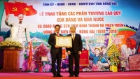 Thaco đón nhận Huân chương Lao động hạng Ba