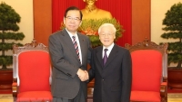 Tổng Bí thư, Chủ tịch nước tiếp Đoàn đại biểu Đảng Cộng sản Nhật Bản