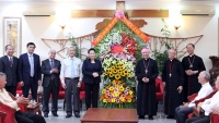 Chủ tịch Quốc hội chúc mừng Giáng sinh tại Giáo phận Xuân Lộc, Đồng Nai