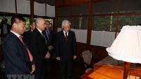 Tổng Bí thư, Chủ tịch nước hội kiến thân mật với Quốc vương Campuchia