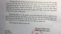 Ban Kiểm tra Hội Nhà báo Việt Nam đề nghị Công an tỉnh Bắc Giang làm rõ vụ việc
