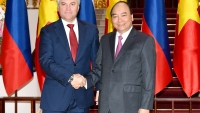 Thủ tướng Nguyễn Xuân Phúc tiếp Chủ tịch Duma Quốc gia Nga