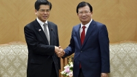 Việt Nam - Nhật Bản tăng cường hợp tác trong lĩnh vực hạ tầng, phòng chống thiên tai