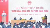 Thủ tướng dự Hội nghị triển khai công tác tư pháp năm 2019