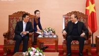 Thủ tướng tiếp Thống đốc Ngân hàng CHDCND Lào