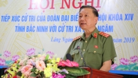 Bộ trưởng Tô Lâm tiếp xúc cử tri xã Lãng Ngâm, Gia Bình, Bắc Ninh