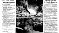 New York Times và số báo ngày tàu Apollo 11 đáp xuống Mặt trăng