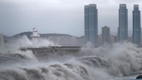 Sau Nhật Bản, Hàn Quốc đứng trước nguy cơ bị tàn phá bởi bão Haishen