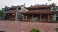 Hà Nội: Di tích đền Ba Voi phải đóng cửa vì sạt lở bờ sông