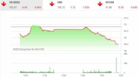 Thị trường chứng khoán 4/5: VN-Index mất điểm khi giao dịch trở lại