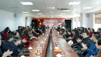 Cơ quan Trung ương Hội Nhà báo Việt Nam gặp mặt đầu xuân Canh Tý 2020