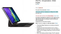 Amazon UK vô tình tiết lộ ngày bán ra bàn phím Magic Keyboard mới của iPad Pro là 30/5