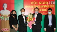 Đồng chí Phan Đức Lợi làm Phó Chủ tịch Hội Nhà báo tỉnh Thái Bình