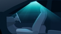 Hyundai khử trùng nội thất ôtô bằng cách gắn đèn tia cực tím