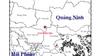 Quảng Ninh: Động đất 3,2 độ richter xảy ra tại thành phố Uông Bí