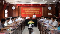 Bí thư Trung ương Đảng Trần Cẩm Tú làm việc với Tỉnh ủy Thừa Thiên - Huế
