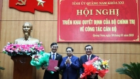 Trao quyết định của Bộ Chính trị chuẩn y Bí thư Tỉnh ủy Quảng Nam