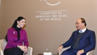 Thủ tướng tiếp xúc song phương bên lề Hội nghị WEF Davos 2019
