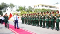 Phó Thủ tướng Thường trực chúc Tết Bộ Tư lệnh Quân khu 9 và tỉnh Đồng Tháp.