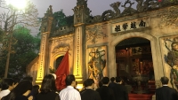 Dâng hương tưởng niệm các Vua Hùng đêm giao thừa Xuân Kỷ Hợi 2019