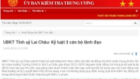 Lai Châu: Kỷ luật Chủ tịch UBND huyện Nậm Nhùn