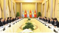 Việt Nam mong muốn củng cố, tăng cường mối quan hệ đối tác toàn diện với Argentina