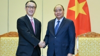 Thủ tướng Nguyễn Xuân Phúc tiếp Tổng Giám đốc Ngân hàng MUFG Nhật Bản