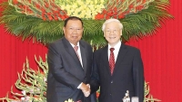 Tăng cường quan hệ hữu nghị, đoàn kết đặc biệt Việt Nam - Lào