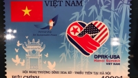 Phát hành đặc biệt bộ tem bưu chính chào mừng Hội nghị thượng đỉnh Mỹ - Triều