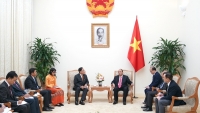 Thủ tướng tiếp Bộ trưởng Hợp tác quốc tế Myanmar