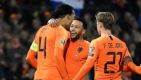 Vòng loại EURO 2020: Ấn tượng với chiến thắng của Hà Lan