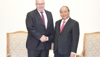 Thủ tướng Nguyễn Xuân Phúc tiếp Bộ trưởng Kinh tế và Năng lượng Đức
