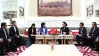 Chủ tịch Quốc hội tiếp Phó Ủy viên trưởng Nhân đại Trung Quốc