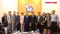 Hội Nhà báo Việt Nam tiếp đoàn đại biểu Hội Nhà báo Hàn Quốc