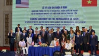 Việt Nam - Hoa Kỳ  ký bản ghi nhận hỗ trợ người khuyết tật sau chiến tranh tại Việt Nam