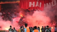 Ngăn chặn việc đốt pháo sáng tại Giải bóng đá chuyên nghiệp Quốc gia