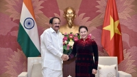 Chủ tịch Quốc hội tiếp Phó Tổng thống, Chủ tịch Thượng viện Ấn Độ