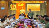 Đại tướng Tô Lâm kiểm tra kết quả triển khai Công an xã chính quy tại tỉnh Kon Tum