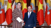 Thủ tướng Nguyễn Xuân Phúc tiếp Chủ tịch Thượng viện Bhutan Tashi Dorji