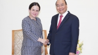 Thủ tướng tiếp Quốc vụ khanh Bộ Ngoại giao Romania và Chủ tịch Phòng Kinh tế Áo
