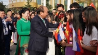 Lễ đón chính thức Thủ tướng Nguyễn Xuân Phúc tại Thủ đô Moscow, LB Nga