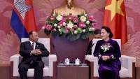 Việt Nam - Campuchia đẩy mạnh hợp tác trên các lĩnh vực, vì lợi ích nhân dân hai nước