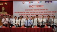 Tăng cường phối hợp công tác giữa Mặt trận Tổ quốc Việt Nam với VOV, VTV, TTXVN