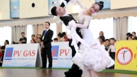 Gần 600 VĐV tham dự Giải vô địch trẻ Khiêu vũ thể thao quốc gia