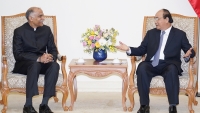 Thủ tướng Nguyễn Xuân Phúc tiếp Đại sứ Ấn Độ Parvathaneni Harish