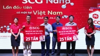 SCG Việt Nam hỗ trợ Hà Tĩnh 50 tấn xi măng xây nhà tình nghĩa cho hộ nghèo