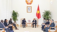 Thủ tướng Nguyễn Xuân Phúc tiếp Bộ trưởng Ngoại giao Bờ Biển Ngà