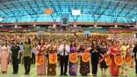 Phó Chủ tịch nước Đặng Thị Ngọc Thịnh, dự Liên hoan Thể dục Thể thao Phụ nữ toàn quốc 2019