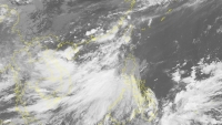 Áp thấp nhiệt đới trên Biển Đông mạnh lên thành bão hướng vào Vịnh Bắc Bộ