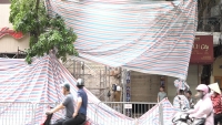 Hà Nội: Hiện trường vụ sập nhà trên phố Hàng Bông